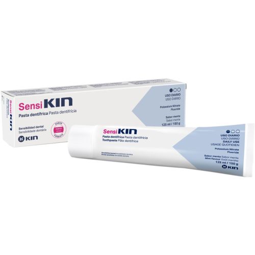 Зубна паста Кін (Kin) Sensi для чутливих зубів 125 мл в інтернет-аптеці - фото №1 Зубна паста Кін (Kin) Sensi для чутливих зубів 125 мл в інтернет-аптеці