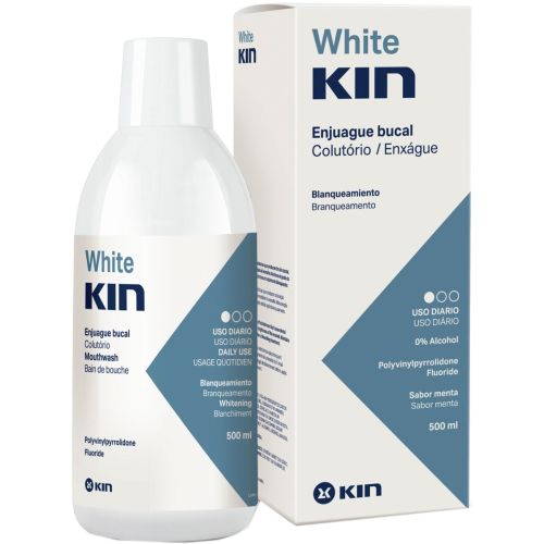 Ополіскувач Kin (Кін) White для зубів відбілюючий 500 мл в місті Одеса : ціни, характеристика. - фото №1 Ополіскувач Kin (Кін) White для зубів відбілюючий 500 мл в місті Одеса : ціни, характеристика.