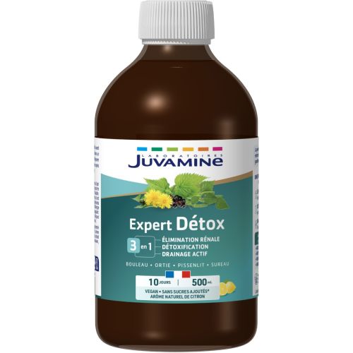Juvamine (Жувамин) Expert Nature Детокс, береза + крапива + одуванчик + бузина сироп 500 мл цена - фото №1 Juvamine (Жувамин) Expert Nature Детокс, береза + крапива + одуванчик + бузина сироп 500 мл цена
