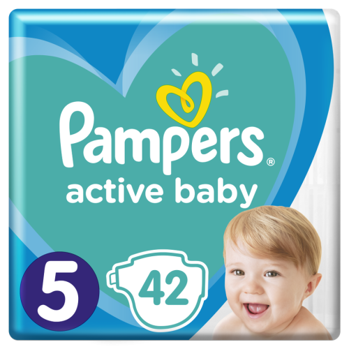 Підгузки Pampers Active Baby-Dray Junior р.5 (11-16 кг) 42 шт ADD - фото №1 Підгузки Pampers Active Baby-Dray Junior р.5 (11-16 кг) 42 шт ADD