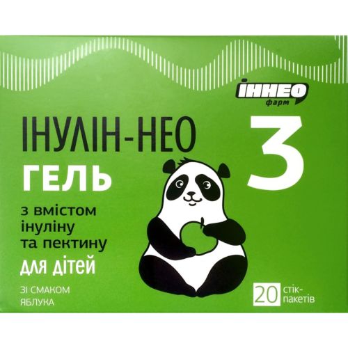Инулин-Нео 3 гель для детей 10 г стик-пакет №20 в городе Запорожье : цены, характеристики. - фото №1 Инулин-Нео 3 гель для детей 10 г стик-пакет №20 в городе Запорожье : цены, характеристики.