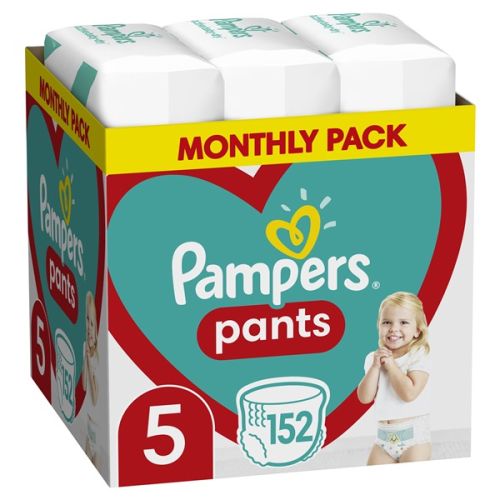 Підгузки-трусики Pampers Pants розмір 5 (12-17 кг) №152 в інтернет-аптеці - фото №1 Підгузки-трусики Pampers Pants розмір 5 (12-17 кг) №152 в інтернет-аптеці
