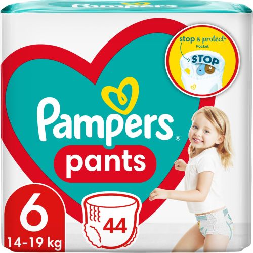 Подгузники-трусики Pampers Pants р.6 (14-19 кг), 44 шт. заказать - фото №1 Подгузники-трусики Pampers Pants р.6 (14-19 кг), 44 шт. заказать
