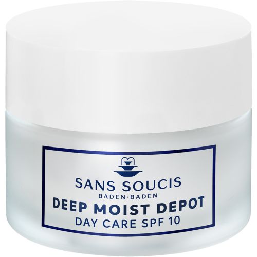 Уход Sans Soucis (Сан Суси) Deep Moist Depot дневной SPF10 для нормальной, сухой кожи 50 мл в Украине - фото №1 Уход Sans Soucis (Сан Суси) Deep Moist Depot дневной SPF10 для нормальной, сухой кожи 50 мл в Украине