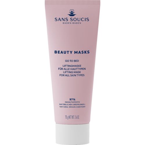 Маска Sans Soucis (Сан Суси) Beauty Masks для лица Go To Bed лифтинг антивозрастная ночная 75 мл фото - фото №1 Маска Sans Soucis (Сан Суси) Beauty Masks для лица Go To Bed лифтинг антивозрастная ночная 75 мл фото