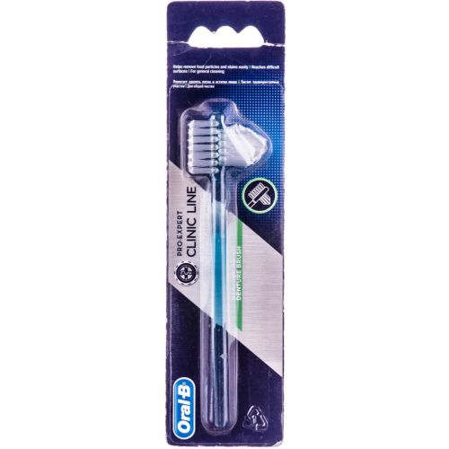 Зубная щетка Oral-B (Орал-Би) Pro-Expert Clinic Line для протезов 35 мм мягкая №1 в Украине - фото №1 Зубная щетка Oral-B (Орал-Би) Pro-Expert Clinic Line для протезов 35 мм мягкая №1 в Украине