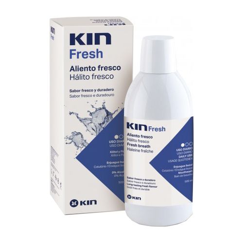 Ополіскувач Kin (Кін) Fresh для свіжого подиху 500 мл замовити - фото №1 Ополіскувач Kin (Кін) Fresh для свіжого подиху 500 мл замовити