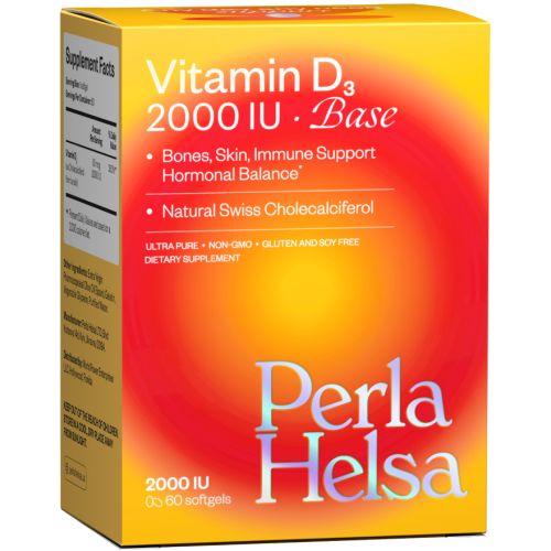 Perla Helsa Витамин Д3 Base 2000 IU капсулы №60 заказать - фото №1 Perla Helsa Витамин Д3 Base 2000 IU капсулы №60 заказать