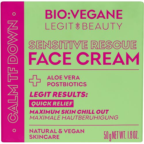 Крем Bio:Vegane (Біо Веган) порятунок чутливої шкіри обличчя 50 мл купити - фото №1 Крем Bio:Vegane (Біо Веган) порятунок чутливої шкіри обличчя 50 мл купити