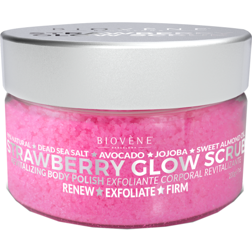 Скраб Biovene (Биовен) для тела восстанавливающий Клубника 200 г в интернет-аптеке - фото №1 Скраб Biovene (Биовен) для тела восстанавливающий Клубника 200 г в интернет-аптеке