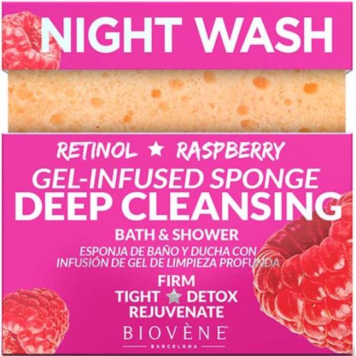 Губка Biovene (Биовен) для тела ночная для глубокой очистки с ретинолом 75 г в аптеке - фото №1 Губка Biovene (Биовен) для тела ночная для глубокой очистки с ретинолом 75 г в аптеке