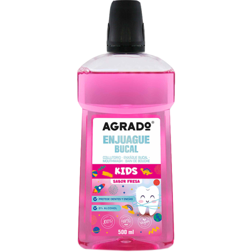 Ополаскиватель Agrado (Аградо) для ротовой полости Детский 500 мл купить - фото №1 Ополаскиватель Agrado (Аградо) для ротовой полости Детский 500 мл купить