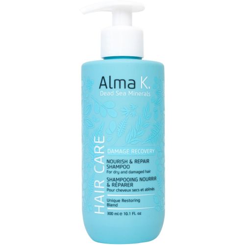 Шампунь Alma K. (Алма К.) питание и восстановление для сухих, поврежденных волос 300 мл ADD - фото №1 Шампунь Alma K. (Алма К.) питание и восстановление для сухих, поврежденных волос 300 мл ADD