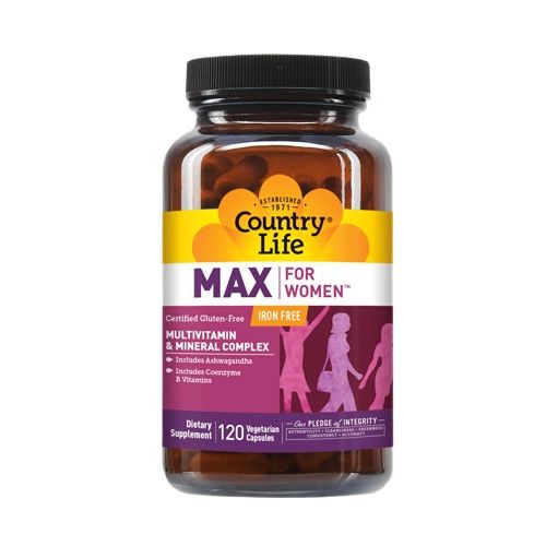 Country Life (Кантрі лайф) Max for Women без заліза капсули №120 ADD - фото №1 Country Life (Кантрі лайф) Max for Women без заліза капсули №120 ADD