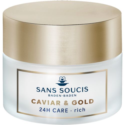 Догляд Sans Soucis (Сан Сусі) Caviar&Gold 24-год антивіковий для сухої шкіри 50 мл фото - фото №1 Догляд Sans Soucis (Сан Сусі) Caviar&Gold 24-год антивіковий для сухої шкіри 50 мл фото