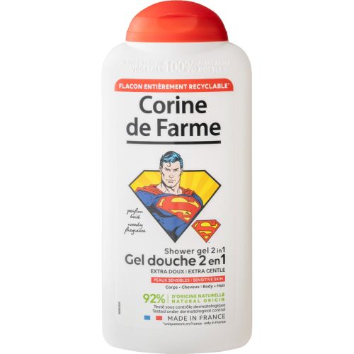Гель Corine de Farme (Корин де Фарм) для душа Супермен серия Disney 300 мл в интернет-аптеке - фото №1 Гель Corine de Farme (Корин де Фарм) для душа Супермен серия Disney 300 мл в интернет-аптеке