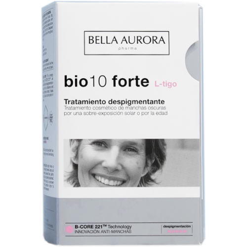 Засіб Bella Aurora (Белла Аурора) Bio 10 forte L-tigo від пігментації сонячного походження та віку 30 мл ціна - фото №1 Засіб Bella Aurora (Белла Аурора) Bio 10 forte L-tigo від пігментації сонячного походження та віку 30 мл ціна