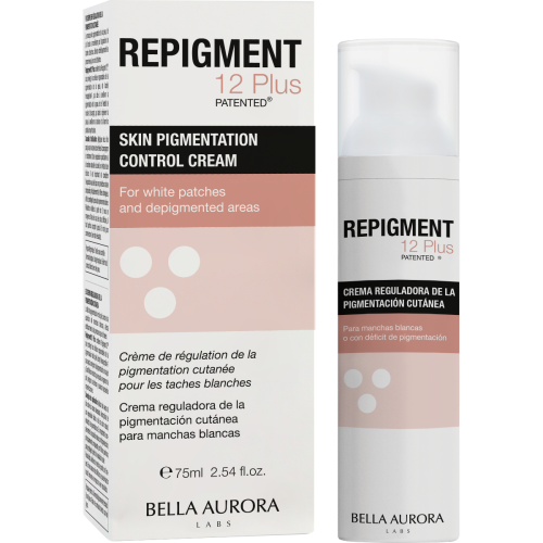 Крем Bella Aurora (Белла Аурора) Repigment 12 plus от белых пятен и депигментированных участков 75 мл фото - фото №1 Крем Bella Aurora (Белла Аурора) Repigment 12 plus от белых пятен и депигментированных участков 75 мл фото