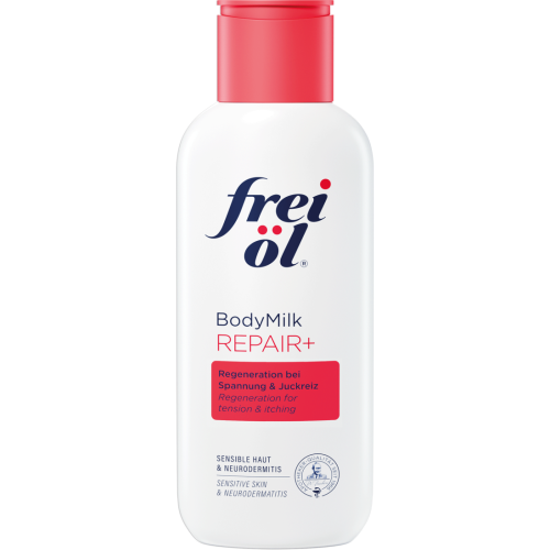 Молочко Frei Ol (Фрай Ол) для тела Repair+ для чувствительной, атопической (нейродермит) кожи 250 мл недорого - фото №1 Молочко Frei Ol (Фрай Ол) для тела Repair+ для чувствительной, атопической (нейродермит) кожи 250 мл недорого