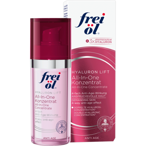 Концентрат Frei Ol (Фрай Ол) Hyaluron Lift антивозрастной для лица все в одном 30 мл в Украине - фото №1 Концентрат Frei Ol (Фрай Ол) Hyaluron Lift антивозрастной для лица все в одном 30 мл в Украине