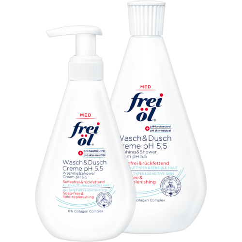 Крем Frei Ol (Фрай Ол) Med для умывания и душа pH 5,5 250 мл купить - фото №1 Крем Frei Ol (Фрай Ол) Med для умывания и душа pH 5,5 250 мл купить
