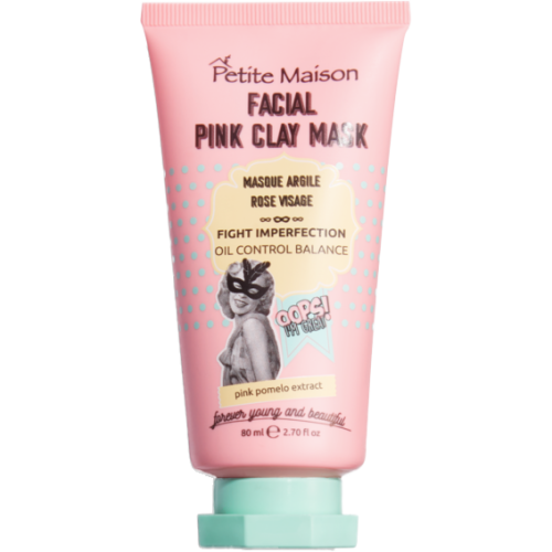Маска Petite Maison (Петит Мезон) для лица очищающая с розовой глиной 80 мл в интернет-аптеке - фото №1 Маска Petite Maison (Петит Мезон) для лица очищающая с розовой глиной 80 мл в интернет-аптеке