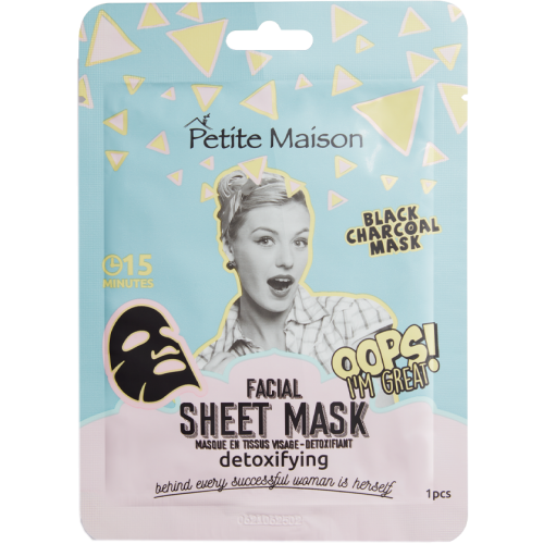 Маска Petite Maison (Петит Мезон) для лица тканевая детоксицирующая 25 мл ADD - фото №1 Маска Petite Maison (Петит Мезон) для лица тканевая детоксицирующая 25 мл ADD