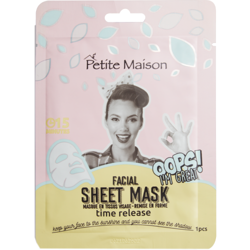 Маска Petite Maison (Петит Мезон) для лица тканевая омолаживающая 25 мл в Украине - фото №1 Маска Petite Maison (Петит Мезон) для лица тканевая омолаживающая 25 мл в Украине