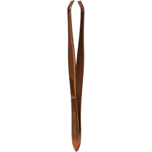 Пинцет Beter (Бетер) медный наконечник ADD - фото №1 Пинцет Beter (Бетер) медный наконечник ADD