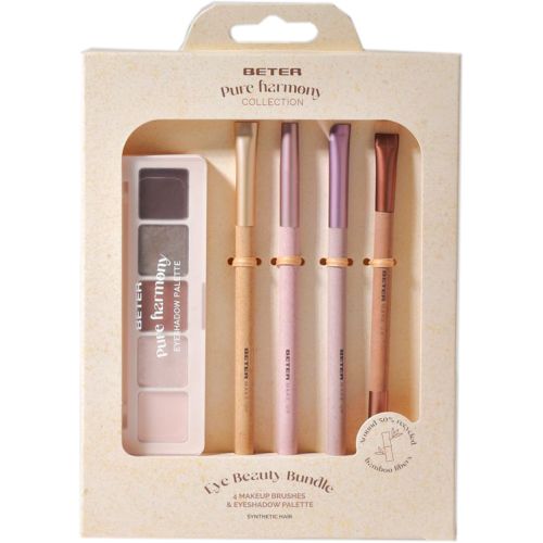 Набор Beter (Бетер) для макияжа глаз Pure Harmony (набор теней + кисти) купить - фото №1 Набор Beter (Бетер) для макияжа глаз Pure Harmony (набор теней + кисти) купить