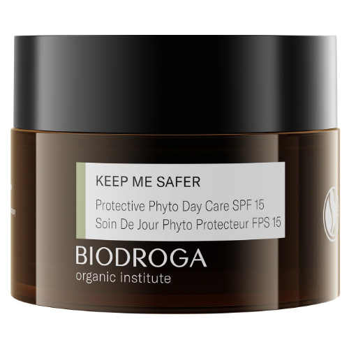 Догляд Biodroga (Біодрога) органічний захисний для обличчя денний SPF15 Keep me Safer 50 мл ціна - фото №1 Догляд Biodroga (Біодрога) органічний захисний для обличчя денний SPF15 Keep me Safer 50 мл ціна