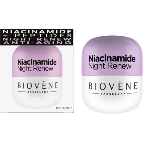 Крем Biovene (Біовен) для обличчя з ніацинамідом відновлюючий нічний 50 мл в місті Запоріжжя : ціни, характеристика. - фото №1 Крем Biovene (Біовен) для обличчя з ніацинамідом відновлюючий нічний 50 мл в місті Запоріжжя : ціни, характеристика.