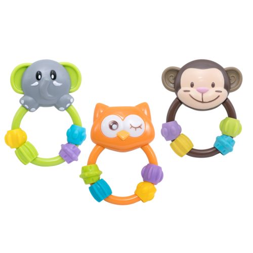 Іграшка-брязкальце Baby Team Улюблені звірі в асортименті купити - фото №1 Іграшка-брязкальце Baby Team Улюблені звірі в асортименті купити