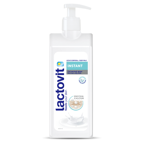 Молочко Lactovit (Лактовит) для тела Instant 400 мл купить - фото №1 Молочко Lactovit (Лактовит) для тела Instant 400 мл купить