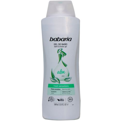 Гель для душу та ванни Babaria (Бабарія) Алое Вера, 1000 мл в місті Одеса : ціни, характеристика. - фото №1 Гель для душу та ванни Babaria (Бабарія) Алое Вера, 1000 мл в місті Одеса : ціни, характеристика.