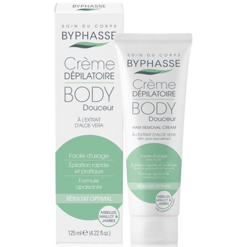 Крем Byphasse (Біфас) для депіляції Алоє вера 125 мл купити - фото №1 Крем Byphasse (Біфас) для депіляції Алоє вера 125 мл купити