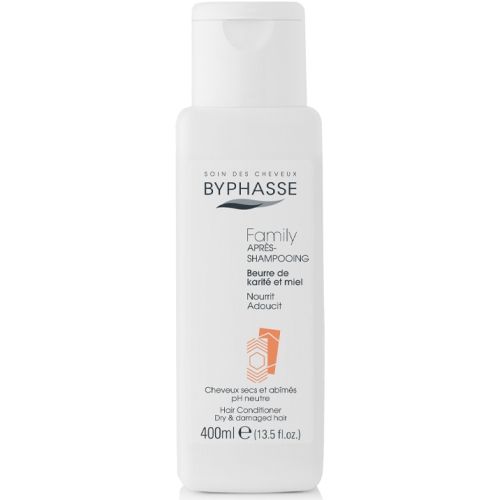 Кондиционер Byphasse (Бифас) для сухих и поврежденных волос с Медом и Маслом Карите 400 мл в городе Одесса : цены, характеристики. - фото №1 Кондиционер Byphasse (Бифас) для сухих и поврежденных волос с Медом и Маслом Карите 400 мл в городе Одесса : цены, характеристики.