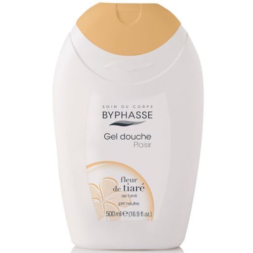 Гель Byphasse (Бифас) для душа Удовольствие с цветами тиаре 500 мл заказать - фото №1 Гель Byphasse (Бифас) для душа Удовольствие с цветами тиаре 500 мл заказать