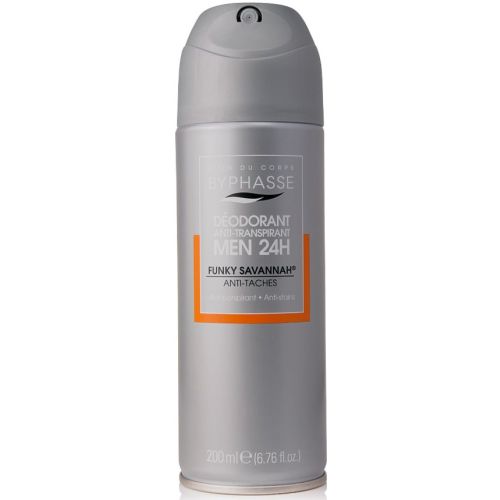 Дезодорант Антиперспирант Byphasse (Бифас) спрей для мужчин Fanky Savannah 200 мл ADD - фото №1 Дезодорант Антиперспирант Byphasse (Бифас) спрей для мужчин Fanky Savannah 200 мл ADD
