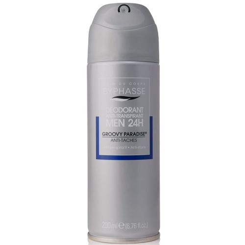 Дезодорант Антиперспирант Byphasse (Бифас) спрей для мужчин Groovy Paradise 200 мл цена - фото №1 Дезодорант Антиперспирант Byphasse (Бифас) спрей для мужчин Groovy Paradise 200 мл цена