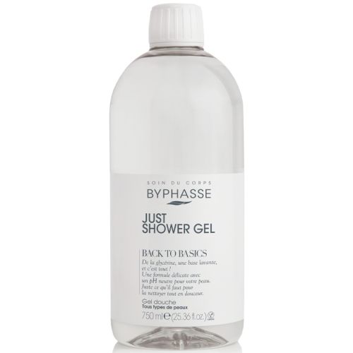 Гель Byphasse (Бифас) для душа Back to Basics для всех типов кожи 750 мл в аптеке - фото №1 Гель Byphasse (Бифас) для душа Back to Basics для всех типов кожи 750 мл в аптеке