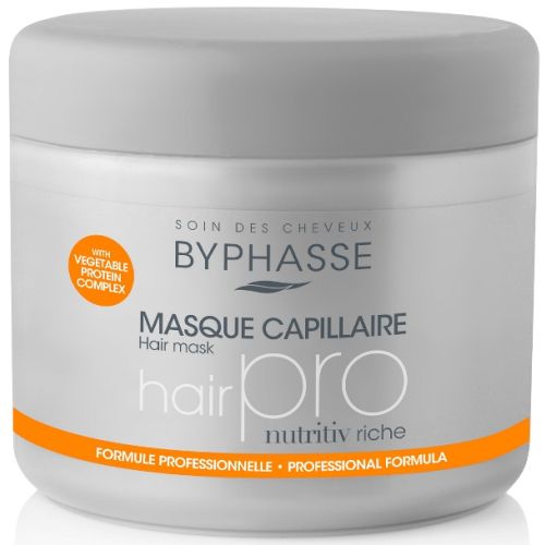 Маска Byphasse (Бифас) HAIR PRO Питание и восстановление для волос 500 мл в аптеке - фото №1 Маска Byphasse (Бифас) HAIR PRO Питание и восстановление для волос 500 мл в аптеке