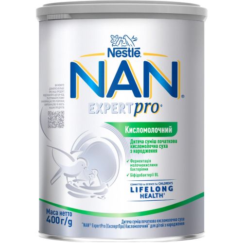 Смесь молочная Nestle (Нестле) NAN ExpertPro кисломолочная с рождения 400 г в городе Николаев : цены, характеристики. - фото №1 Смесь молочная Nestle (Нестле) NAN ExpertPro кисломолочная с рождения 400 г в городе Николаев : цены, характеристики.