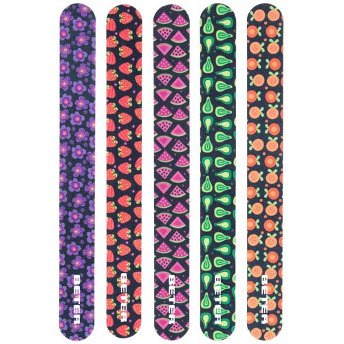 Пилочка Beter (Бетер) для ногтей из стекловолокна 180/220 гр., в ассортименте в Украине - фото №1 Пилочка Beter (Бетер) для ногтей из стекловолокна 180/220 гр., в ассортименте в Украине