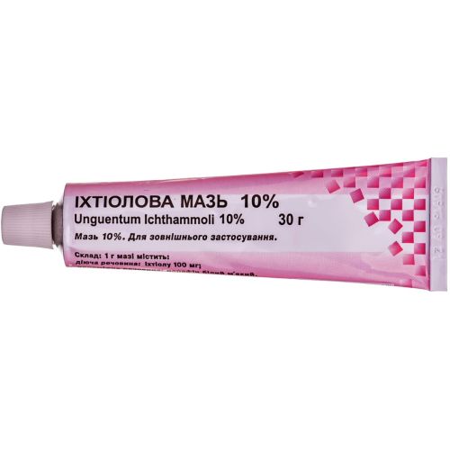 Ихтиоловая 10% мазь 30 г ADD - фото №1 Ихтиоловая 10% мазь 30 г ADD