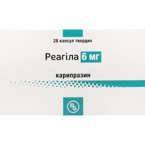 Реагила 6 мг капсулы №28 в городе Одесса : цены, характеристики. - фото №1 Реагила 6 мг капсулы №28 в городе Одесса : цены, характеристики.