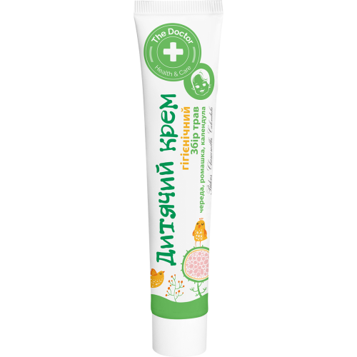 Крем детский The Doctor гигиенический Сбор трав (череда, ромашка, календула) 42 мл фото - фото №1 Крем детский The Doctor гигиенический Сбор трав (череда, ромашка, календула) 42 мл фото