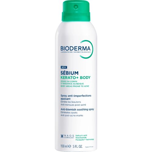Спрей Bioderma (Биодерма) Sebium Kerato+Body для тела против недостатков кожи 150 мл в городе Запорожье : цены, характеристики. - фото №1 Спрей Bioderma (Биодерма) Sebium Kerato+Body для тела против недостатков кожи 150 мл в городе Запорожье : цены, характеристики.