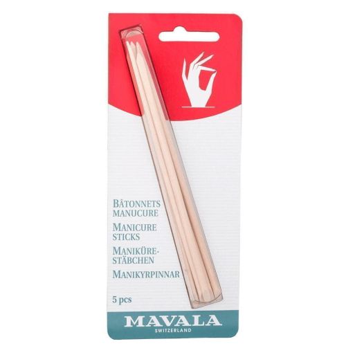 Палочки Mavala Manicure Sticks для маникюра деревянные на блистере 5 шт ADD - фото №1 Палочки Mavala Manicure Sticks для маникюра деревянные на блистере 5 шт ADD