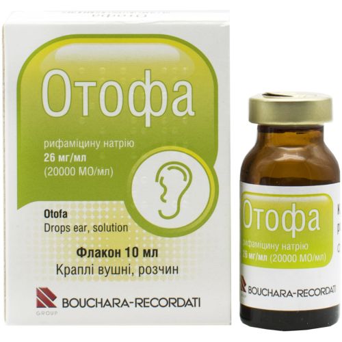 Отофа капли ушные 10 мл в Днепре : цены, характеристики. - фото №1 Отофа капли ушные 10 мл в Днепре : цены, характеристики.